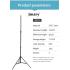 Jmary MT-75 Light Tripod Stand for Softbox Ring Lights and Mobile Phones